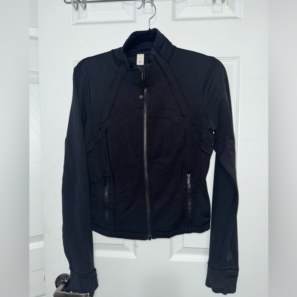 Lululemon nulu cropped define jacket black